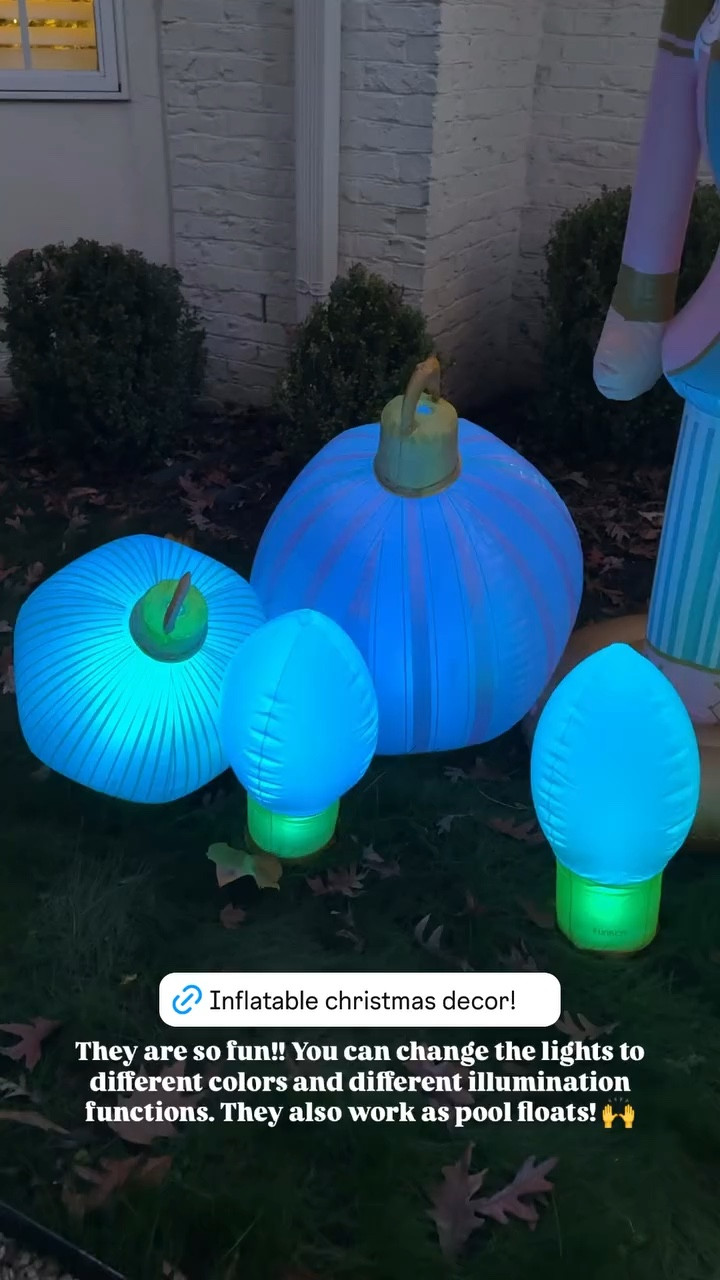 Had to share the cutest inflatable Christmas outdoor decor with y’all!!! SO stinking cute!!! 🎄💗

#LTKHoliday #LTKHome #LTKSeasonal