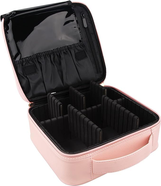 Travel Makeup Case,Chomeiu- Professional Cosmetic Makeup Bag Organizer,Accessories Case, Tools Ca... | Amazon (US)