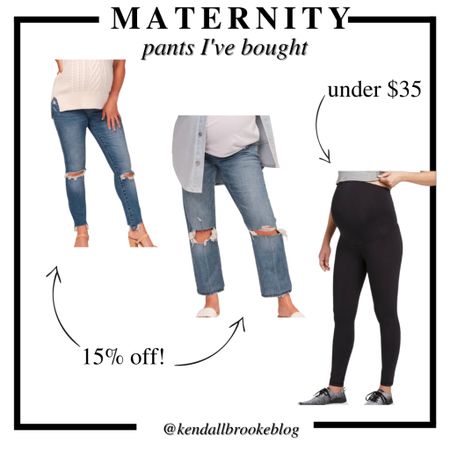 Maternity jeans & leggings I’m loving 

#pregnant #pregnancyfashion

#LTKSale #LTKunder100 #LTKbump