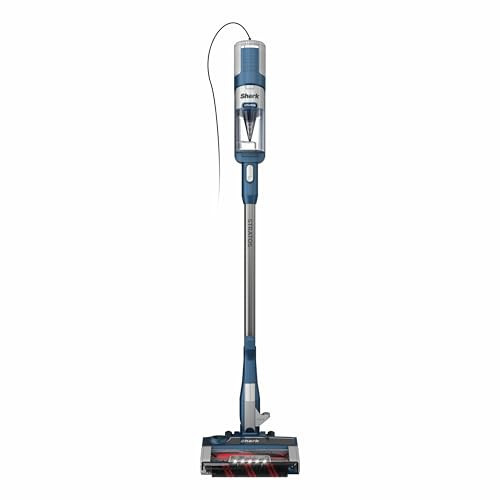 Shark HZ3002 Stratos Ultralight Corded Stick Vacuum with DuoClean PowerFins HairPro, Self-Cleaning Brushroll, & Odor Neutralizer Technology, Navy | Amazon (US)