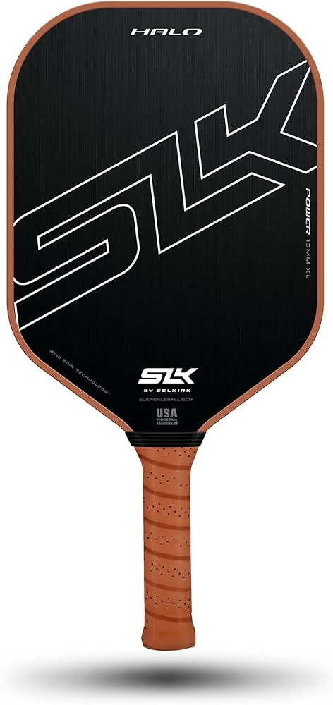 SLK Halo Pickleball Paddles | Halo Pro | Halo Control | Carbon Fiber Pickleball Paddle with a Rev... | Amazon (US)