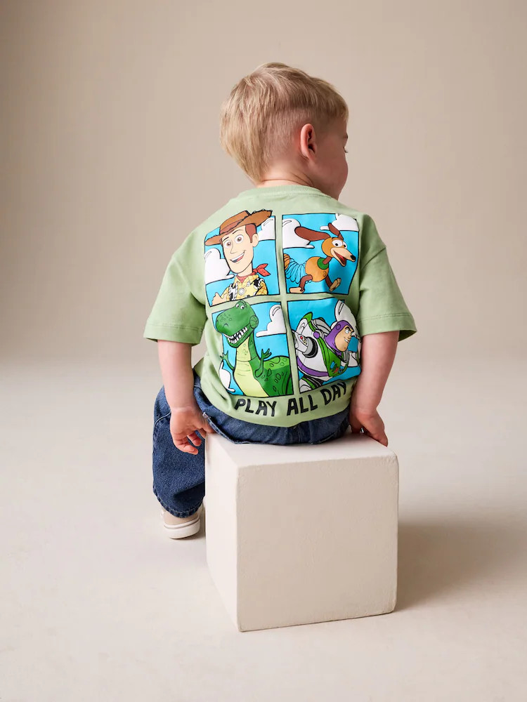 Sage Green Toy Story Short Sleeve T-Shirt (3mths-8yrs) | Next US