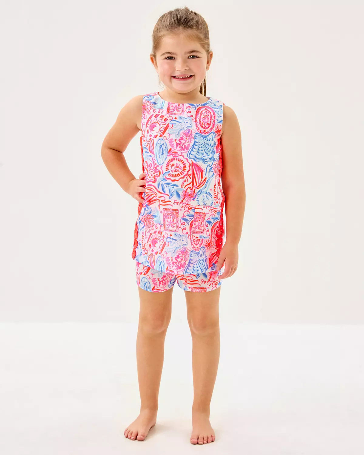 Girls Mini Romey Shift Set | Lilly Pulitzer