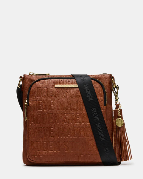 LOGO CROSSBODY COGNAC | Steve Madden (US)