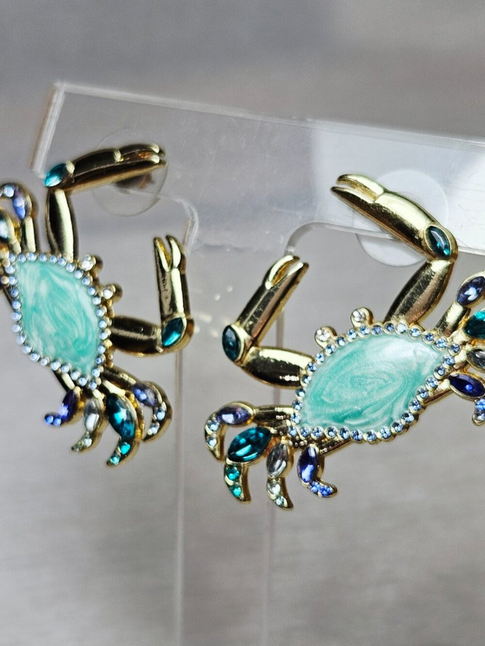Sugarfix Baublebar Sea Life Crab Blue In a Pinch Fishing Earrings | Poshmark