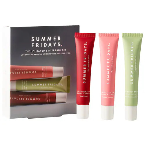 The Holiday Lip Butter Balm Set - Summer Fridays | Sephora | Sephora (US)