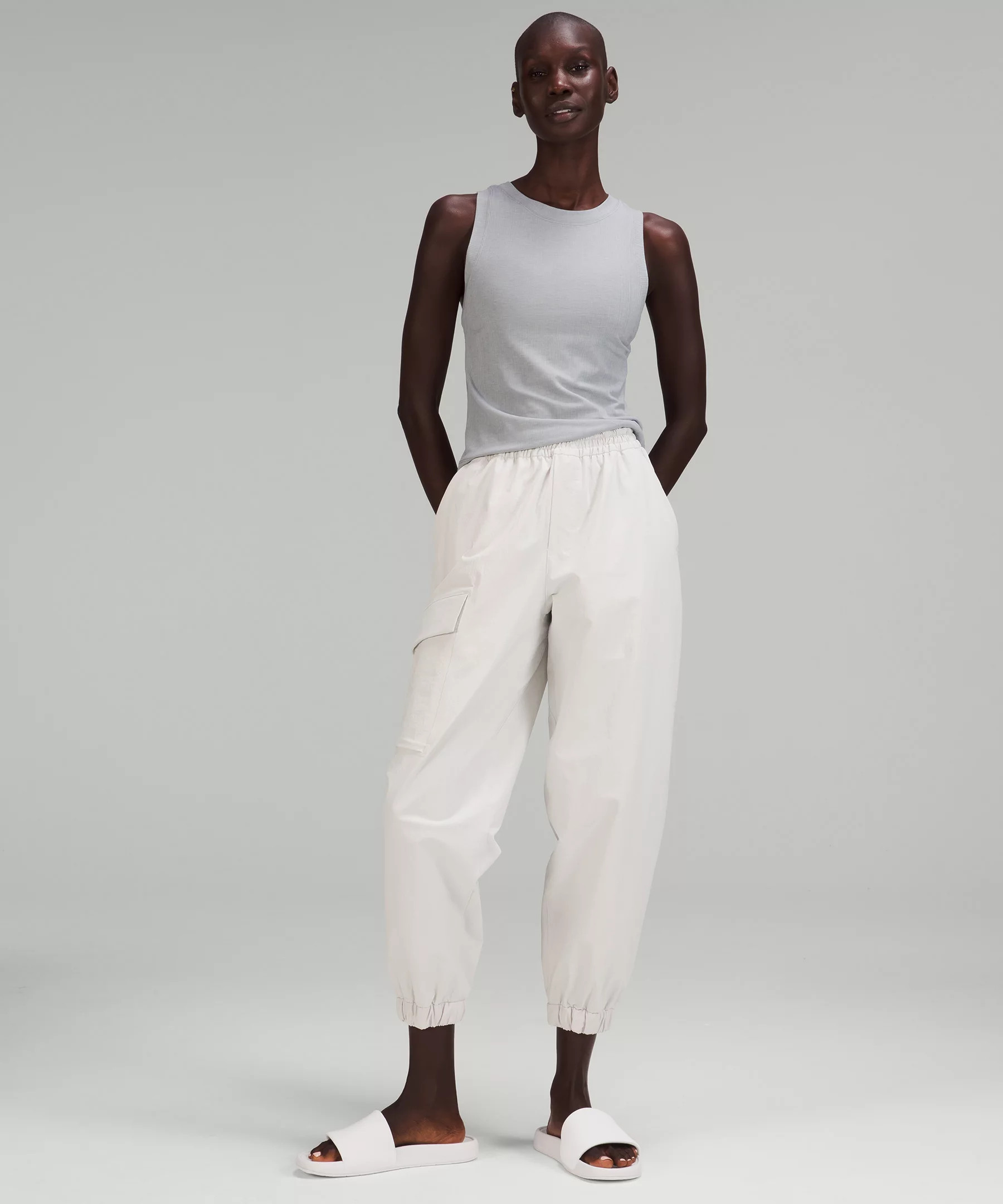 lululemon lab Ribbed High-Neck Slim-Fit Tank Top | Lululemon (US)