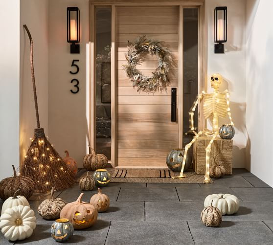 Handwoven Rattan Pumpkins | Pottery Barn (US)