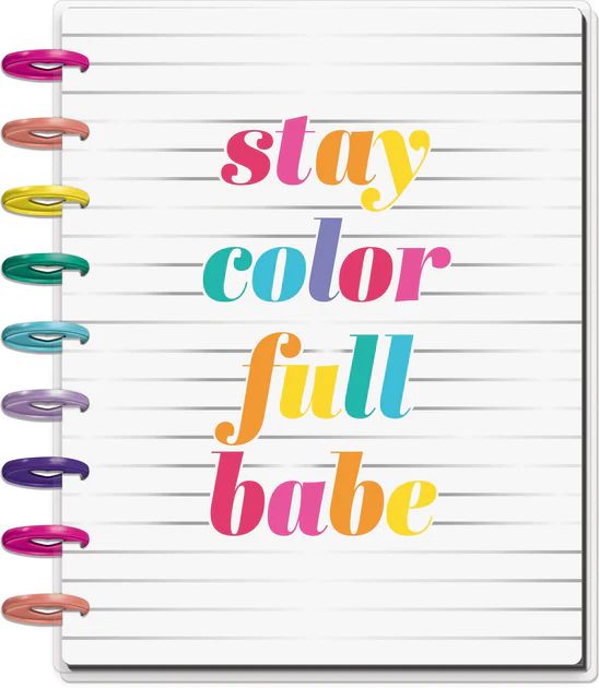 Classic Lined Vertical Happy Planner® - Color Me Happy - 18 Months | The Happy Planner