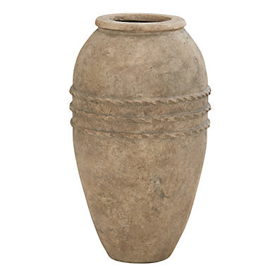 Campagna Olive Jar Planter & Weather Resistant Outdoor Art Piece with Drain Plug | Ballard Designs, Inc.