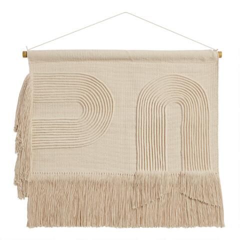Off White Arches Wall Hanging | World Market