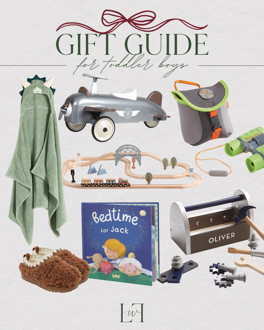 These toddler boy Christmas gifts are built for adventure and curiosity! From soft slippers to train sets and personalized toys, everything here helps little ones learn and play. Perfect for ages 1–3 — cozy, practical, and endlessly fun! 

 #LTKGiftGuide #LTKHoliday #LTKFindsUnder50