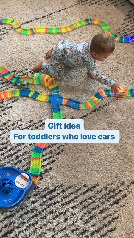Gift ideas for toddlers & kids who love cars! All three of my boys love these magic tracks.  They snap together and the cars easily run all around them.  My two year old can use this easily and my 5 & 6 year old come running anytime he gets this out also!! 

#LTKHoliday #LTKkids #LTKGiftGuide