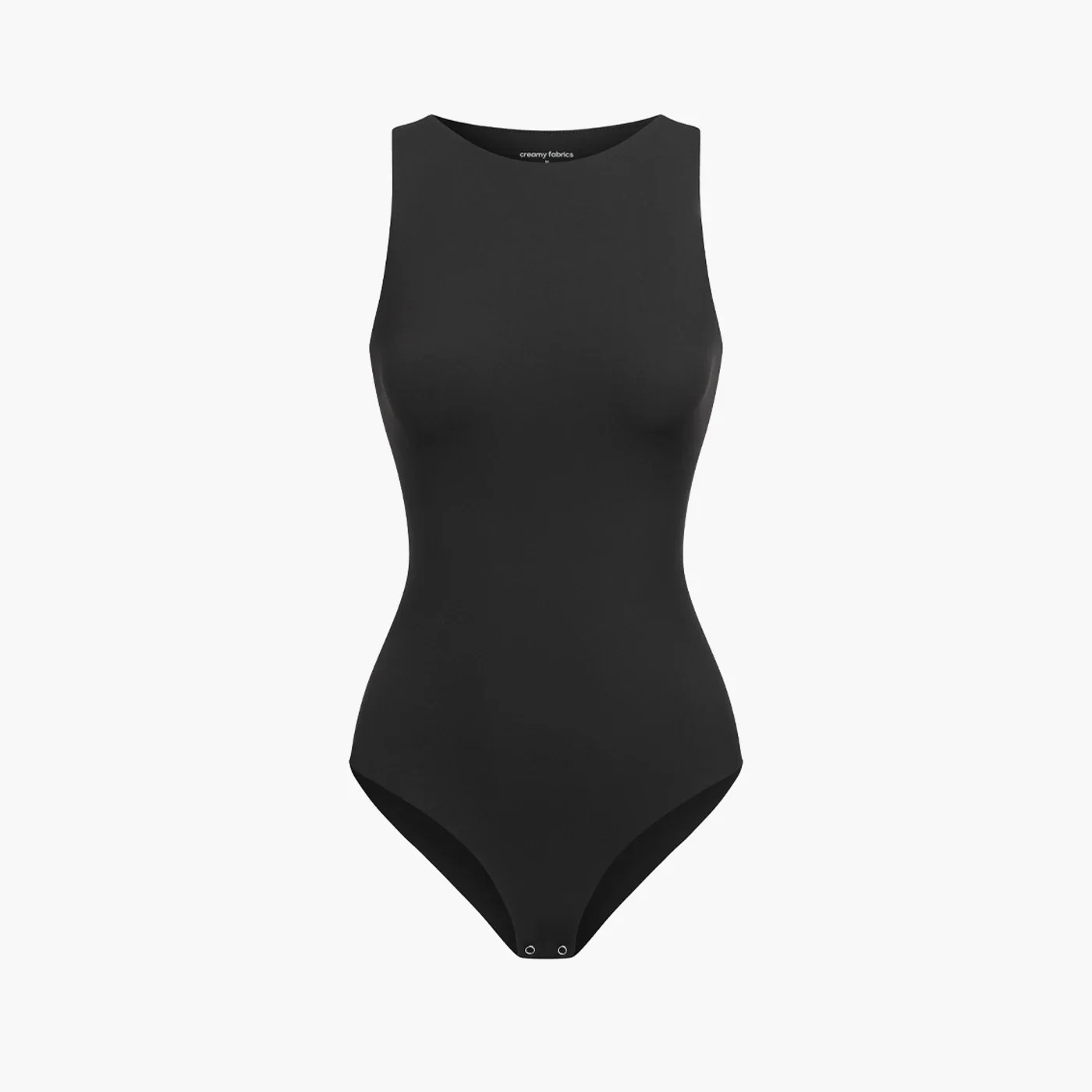 Crew Neck Bodysuit String | cfab by creamy fabrics
