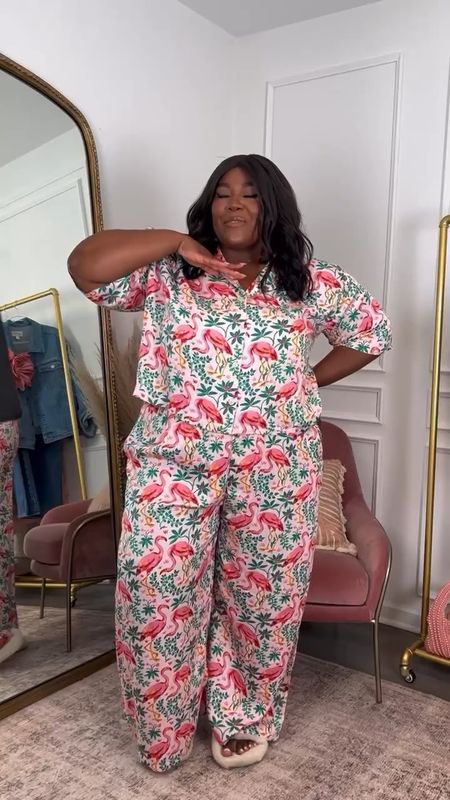 This Luxury Plus Size Pajama set from Printfresh is a must have! - wearing 3X available up to a 6X

Plus Size Fashion, Vacation Outfit, Wedding Guest, spring pajamas, plus size pajamas, luxury pajama set

#LTKplussize #LTKfindsunder100 #LTKfindsunder50