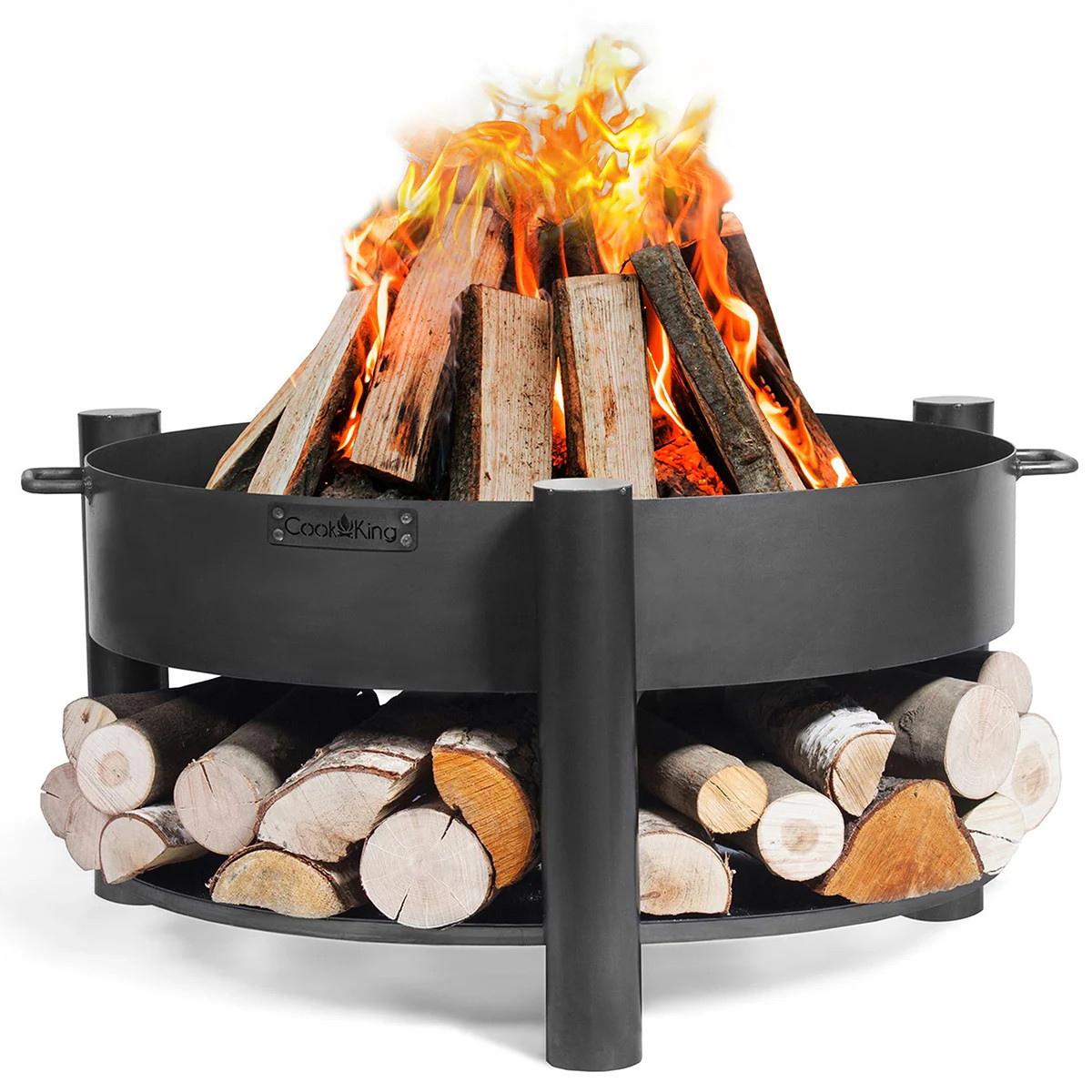 Good Directions 27-in W Black Steel Wood-Burning Fire Pit | 111246FO | Lowe's