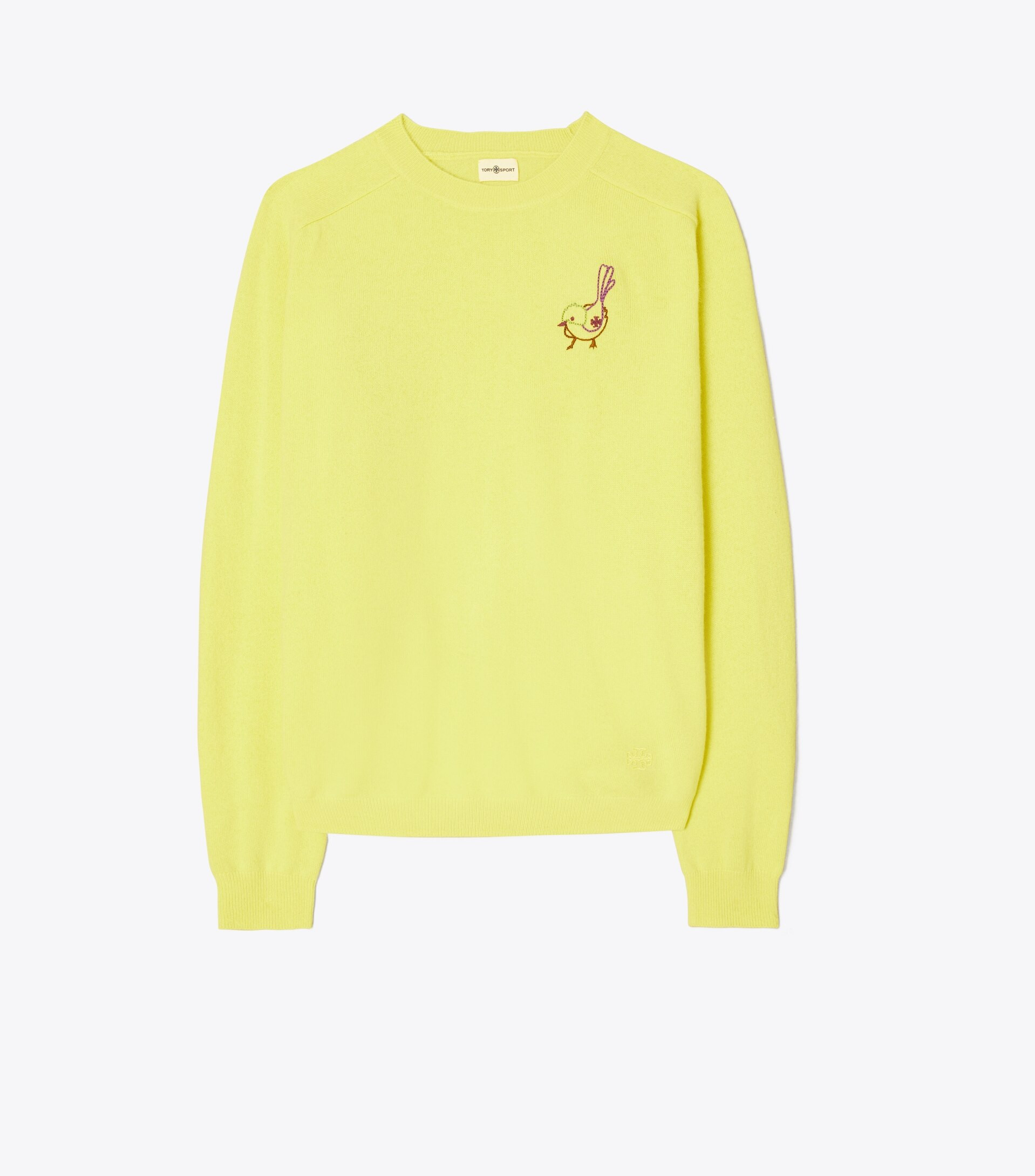 Cashmere Raglan Birdie Sweater | Tory Burch (US)