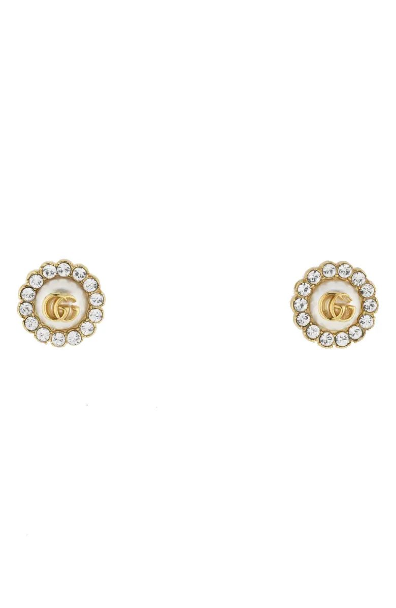 Gucci Interlocking-G Floral Stud Earrings | Nordstrom | Nordstrom