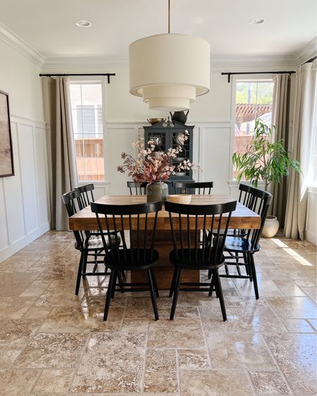 Warm Transitional Dining Room



#LTKstyletip #LTKSeasonal #LTKhome