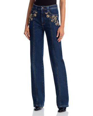 Crystal Ivy Embellished Jeans in Fontaine Multi | Bloomingdale's (AU)