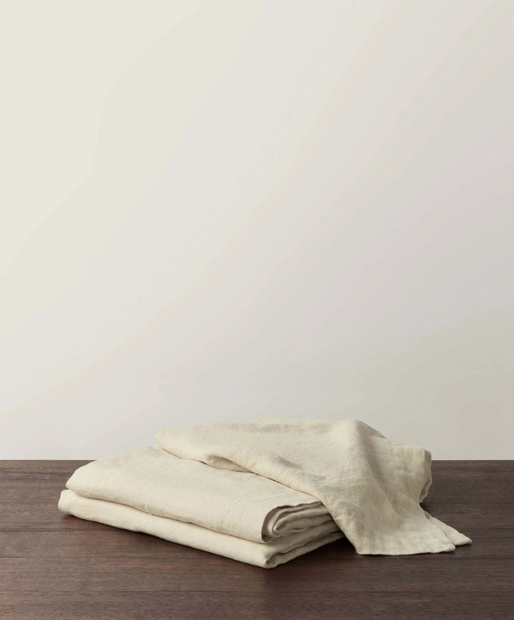 Repose Linen Bedcover - Flax | CULTIVER AU