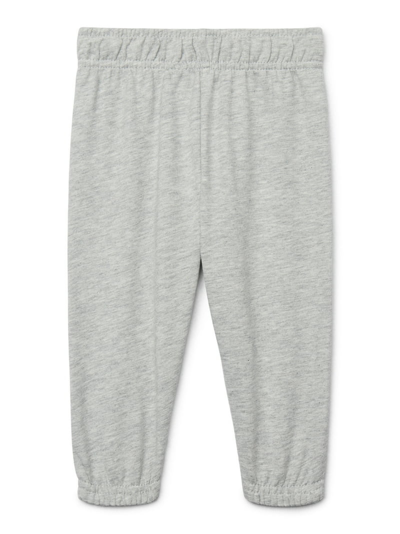 Garanimals Baby Boy Solid French Terry Jogger Pants, Sizes 0-24 Months | Walmart (US)