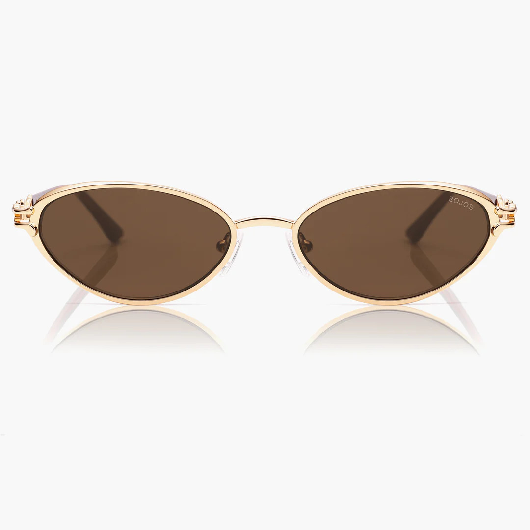 Acetate Elegant Cateyes Women Sunnies SJ3103 Staghorn Coral | SOJOS VISION | SOJOS VISION