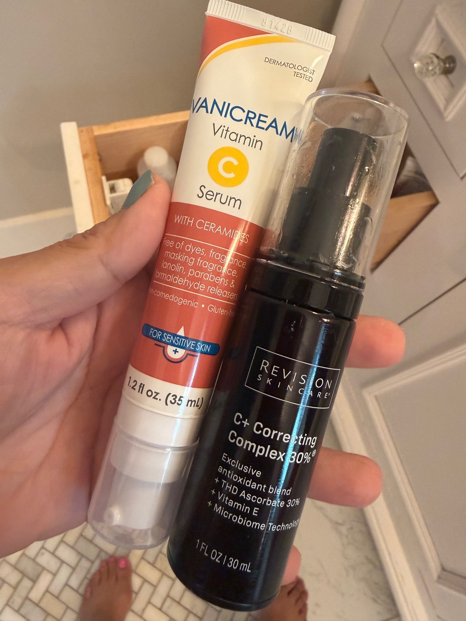 Vitamin c serum i use. One is Fri. Target

#LTKselfcare #LTKOver40
