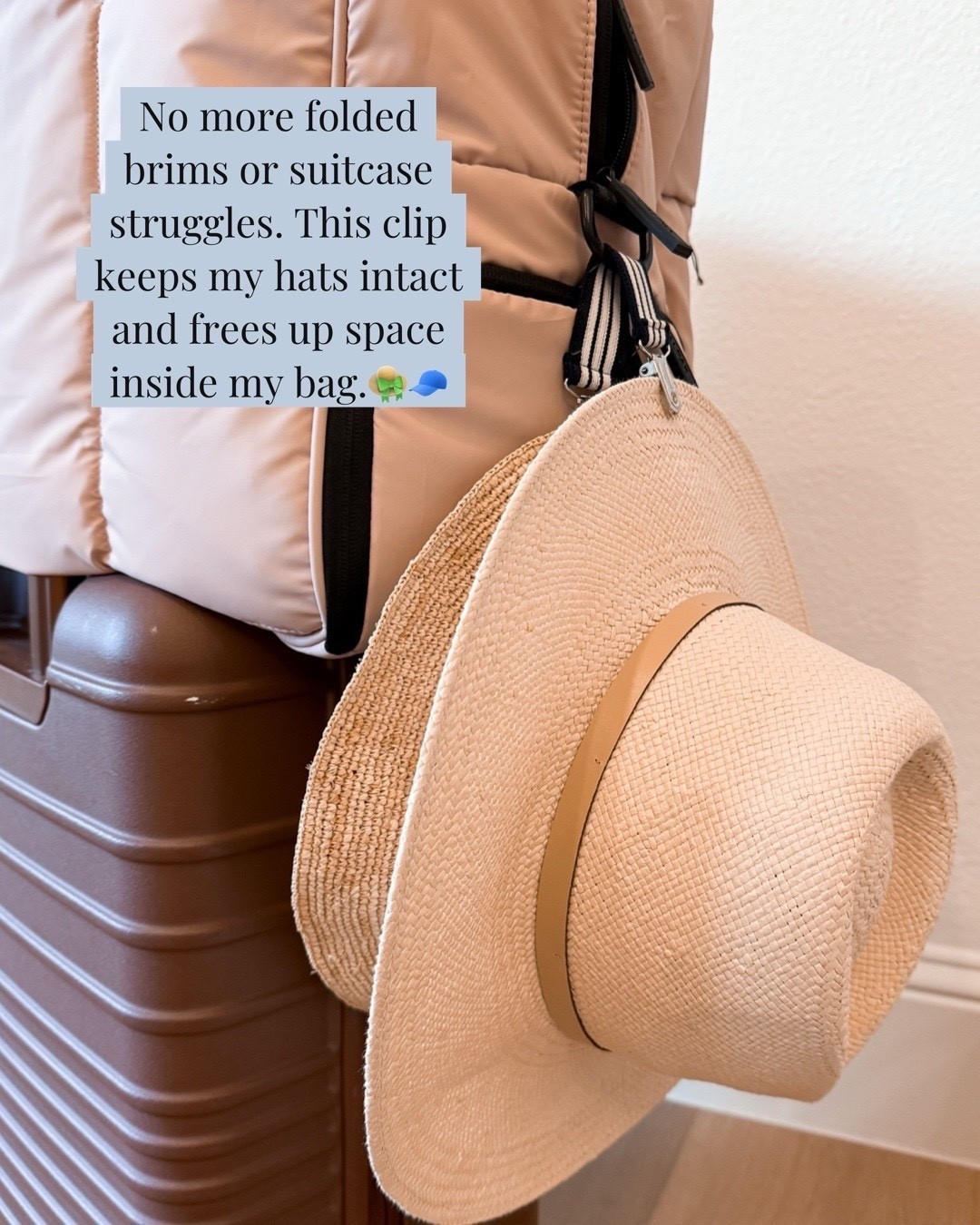 Travel must-have for hats! This one is a great price and firmly holds two hats with no marks ￼

#LTKOver40 #LTKTravel