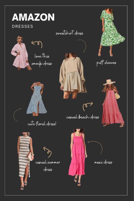 Amazon Dresses 
#smockdress #maxidress

#LTKstyletip