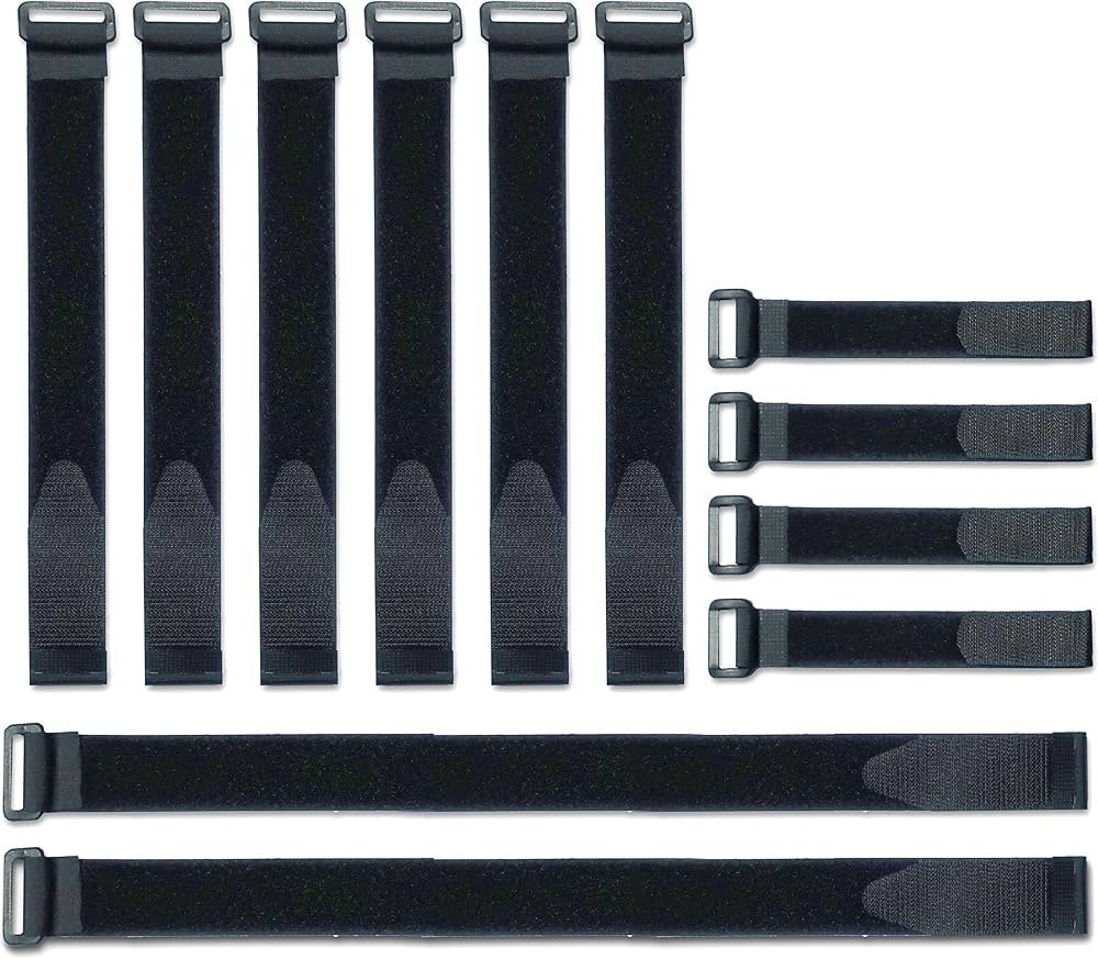 VELCRO Brand Bulk Pack 12 Reusable Fastening Cable Straps with Buckle Variety Sizes 8"-12"-18" Mu... | Amazon (CA)
