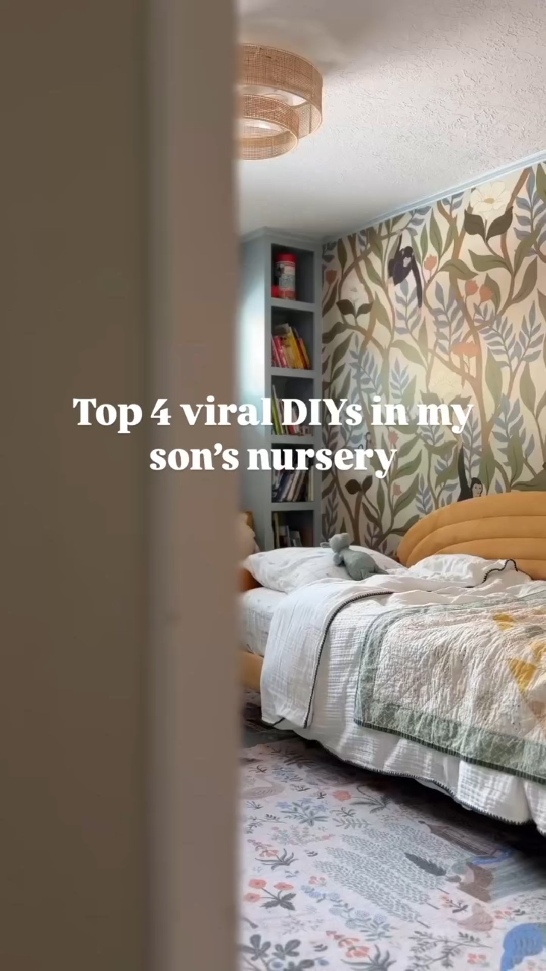 I sure can’t pick a favorite, but Theo loves his playhouse. It is definitely a must for any nursery!
•
Per usual, you can comment “shop” and I’ll send you the links you see here, plus any tutorials I have made of these DIYs! 🩵

#nursery #nurseryinspo #kidsroom #diy 
LinkDM *002*