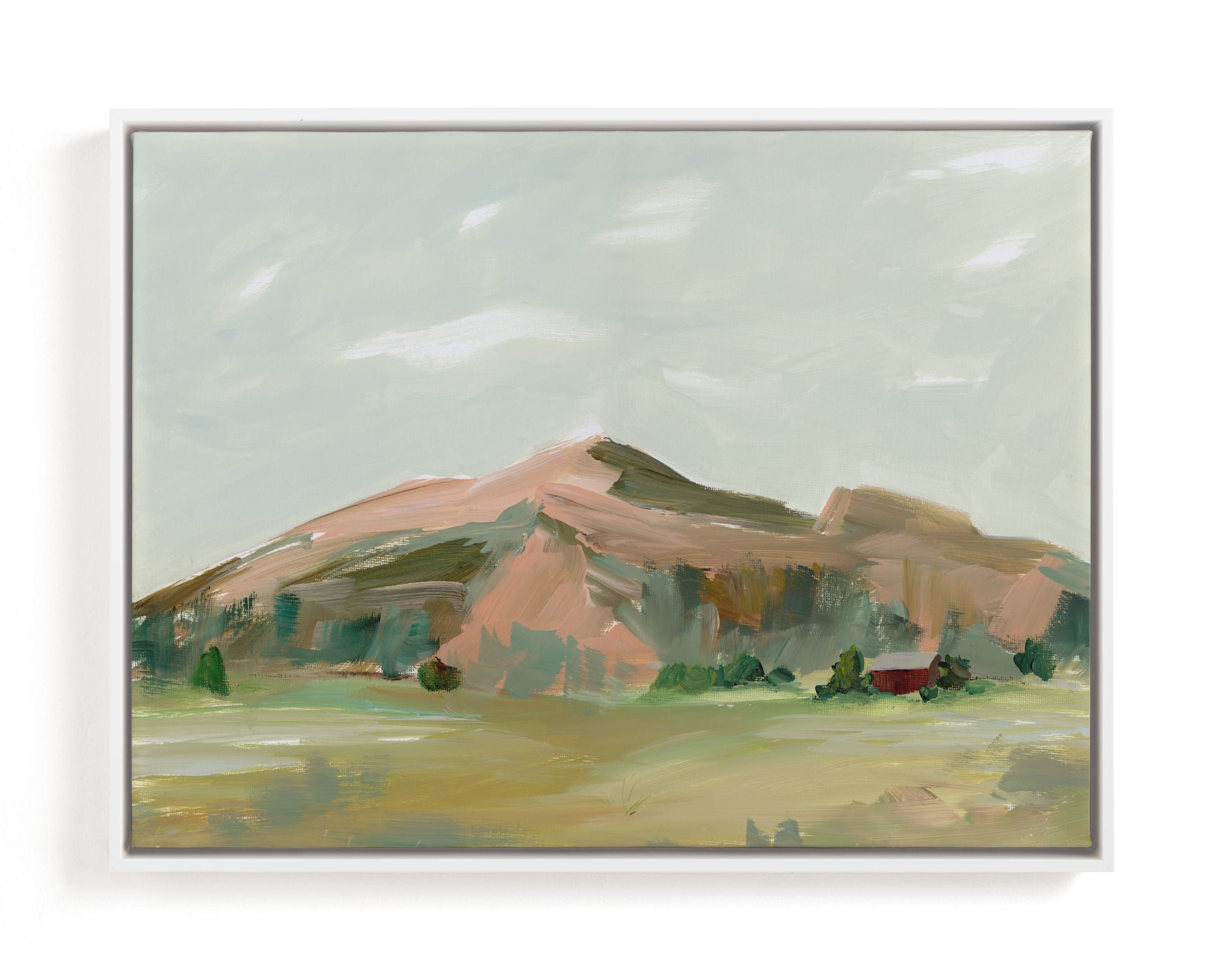 "Ranch House" - Painting Limited Edition Art Print by Lindsay Megahed. | Minted