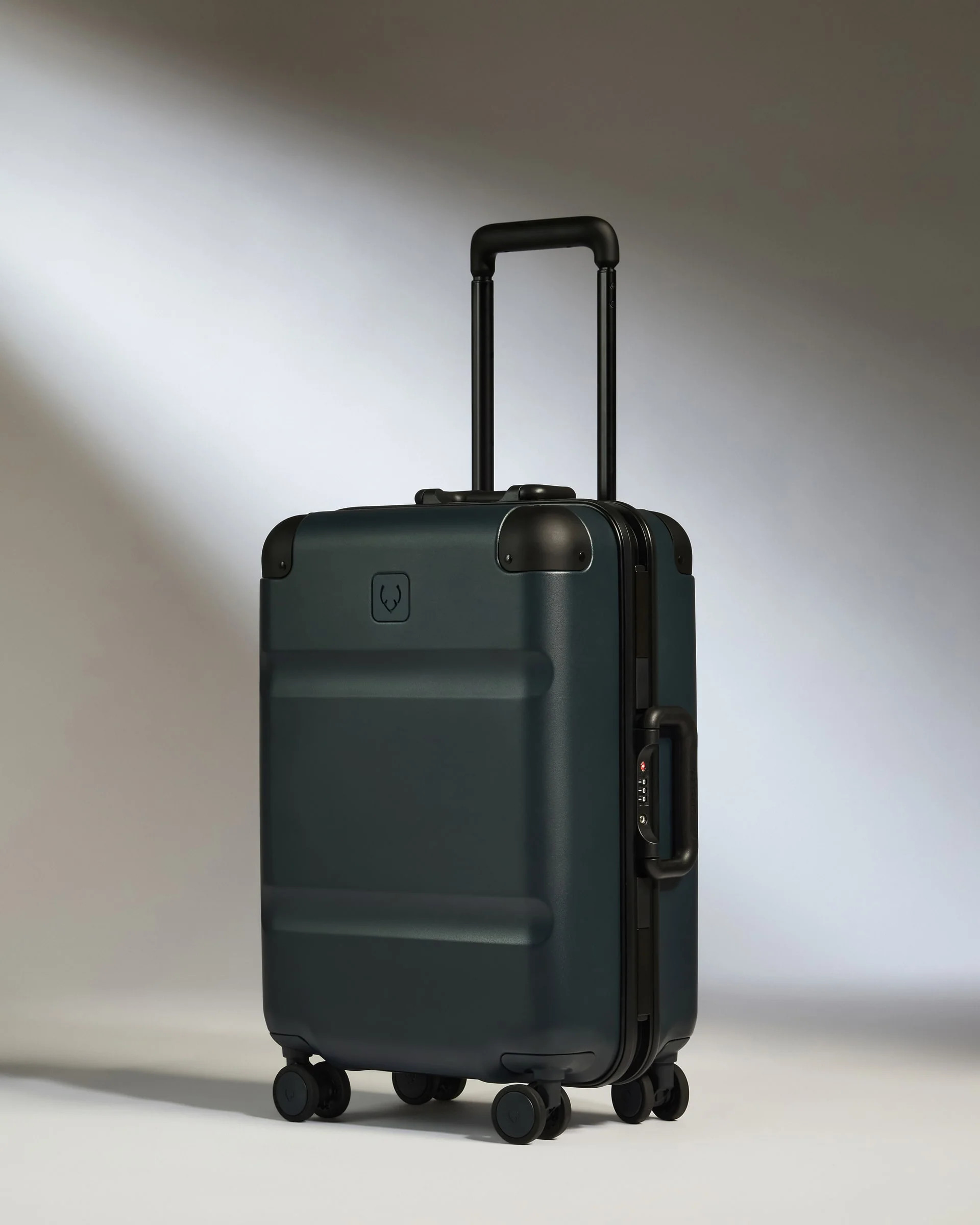 Heritage Stripe Carry-On in Basalt Navy | Premium Hard Shell Carry-On Suitcase | Antler USA