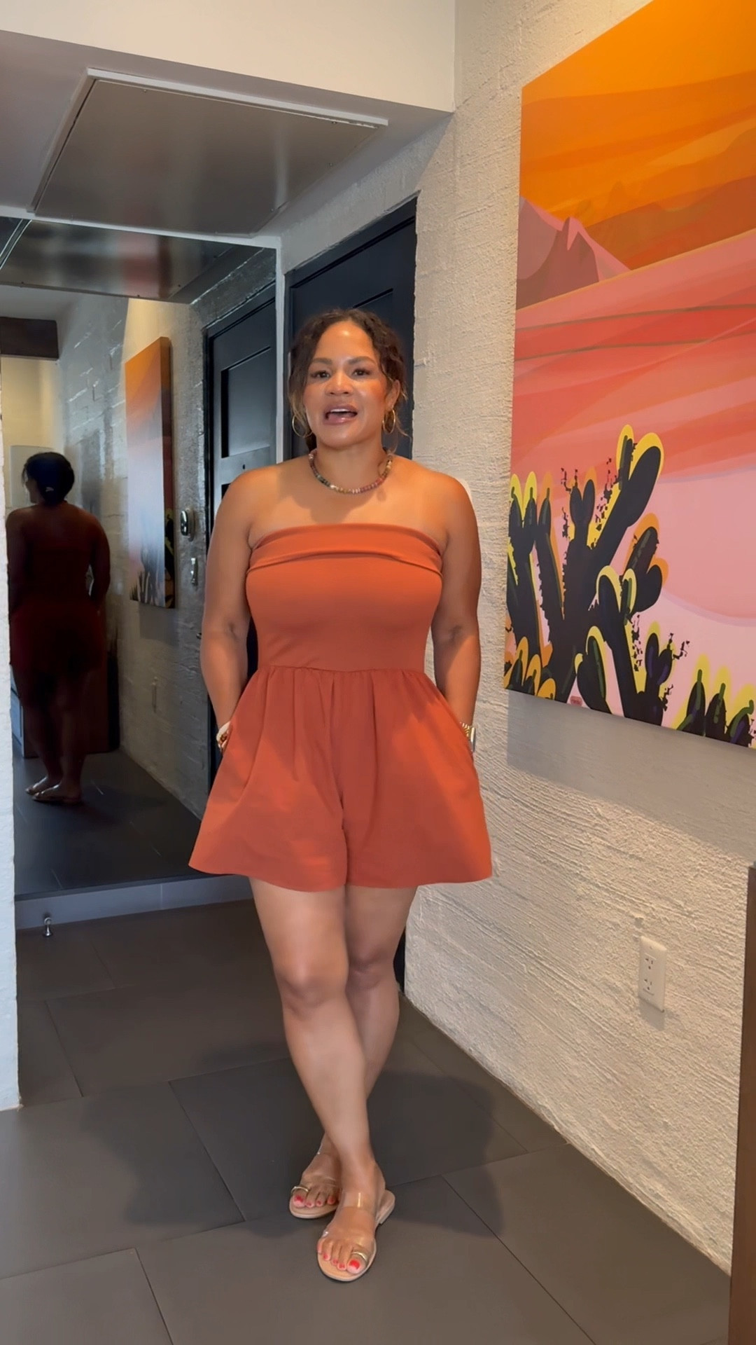 Cutest romper and the best part, it has pockets y’all! Love the lengths for a short girlie! So cute and stylish! 

#LTKPetite #LTKOver40 #LTKFindsUnder50