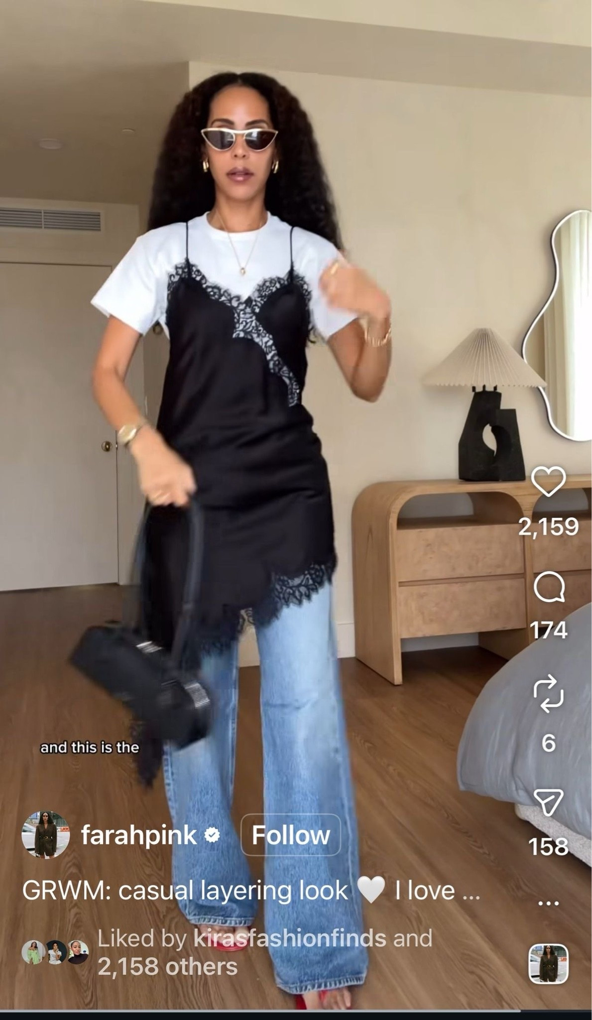Black satin top

Jeans

#LTKootd #LTKMothersDay #LTKstorytime