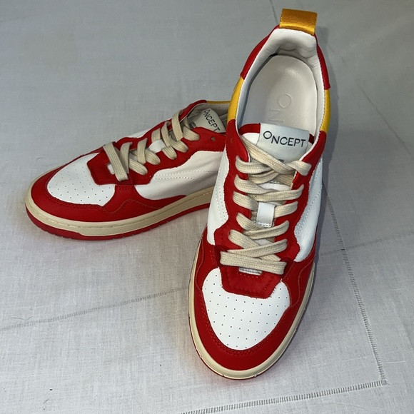 EUC Oncept phoenix sneaker - retro red size 9 | Poshmark