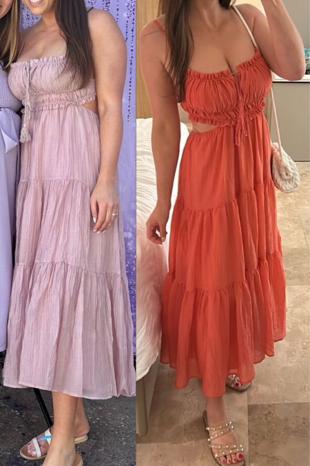 $24 tiered maxi dress spring dress (tons of colors, I wear medium)

#LTKfindsunder50 #LTKstyletip #LTKfindsunder100