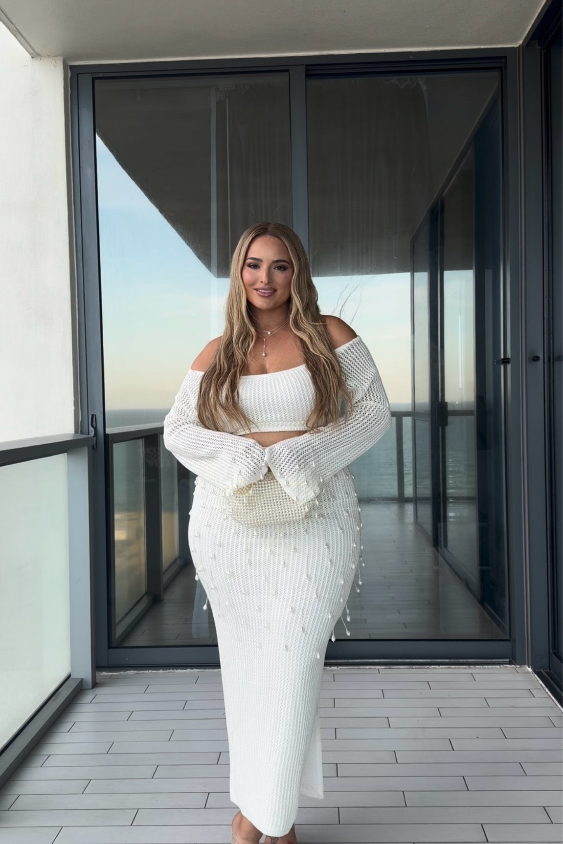 Miami swim week outfit 

Set: XL