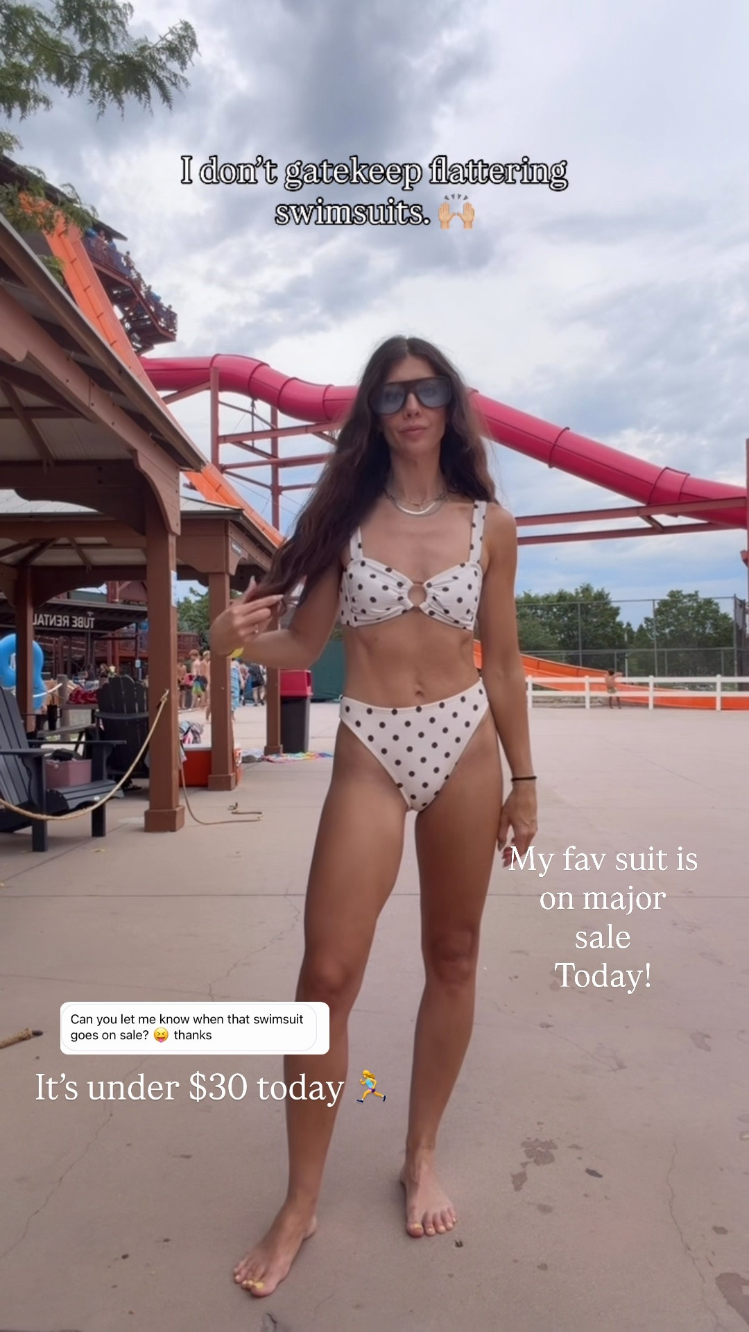 Run!! I’ve never seen it this low price! I had the size small. I would definitely say go up a size. It runs a bit small. ￼

#LTKSaleAlert #LTKSeasonal #LTKSwim