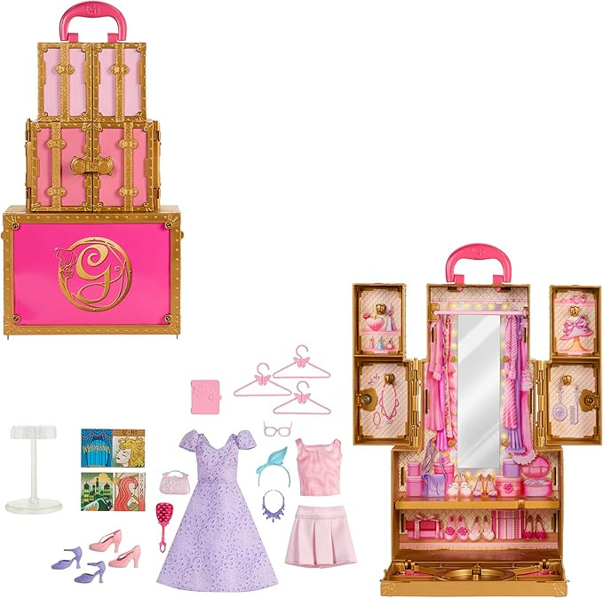 Mattel Universal Pictures’ Wicked Glinda’s Glamorous Closet with 2 Unique Looks, Surprises & ... | Amazon (US)