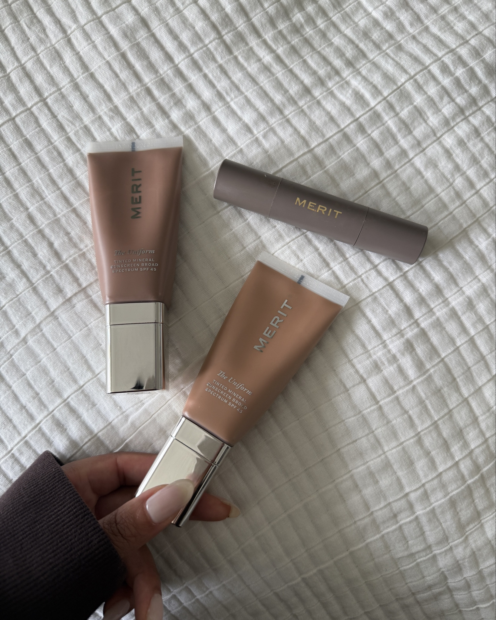 Mamas perfect makeup essentials 
✨Uniform tinted mineral sunscreen shades 10 & 12
✨Minimalist shade Calico

#LTKFindsUnder100 #LTKBeauty #LTKTravel