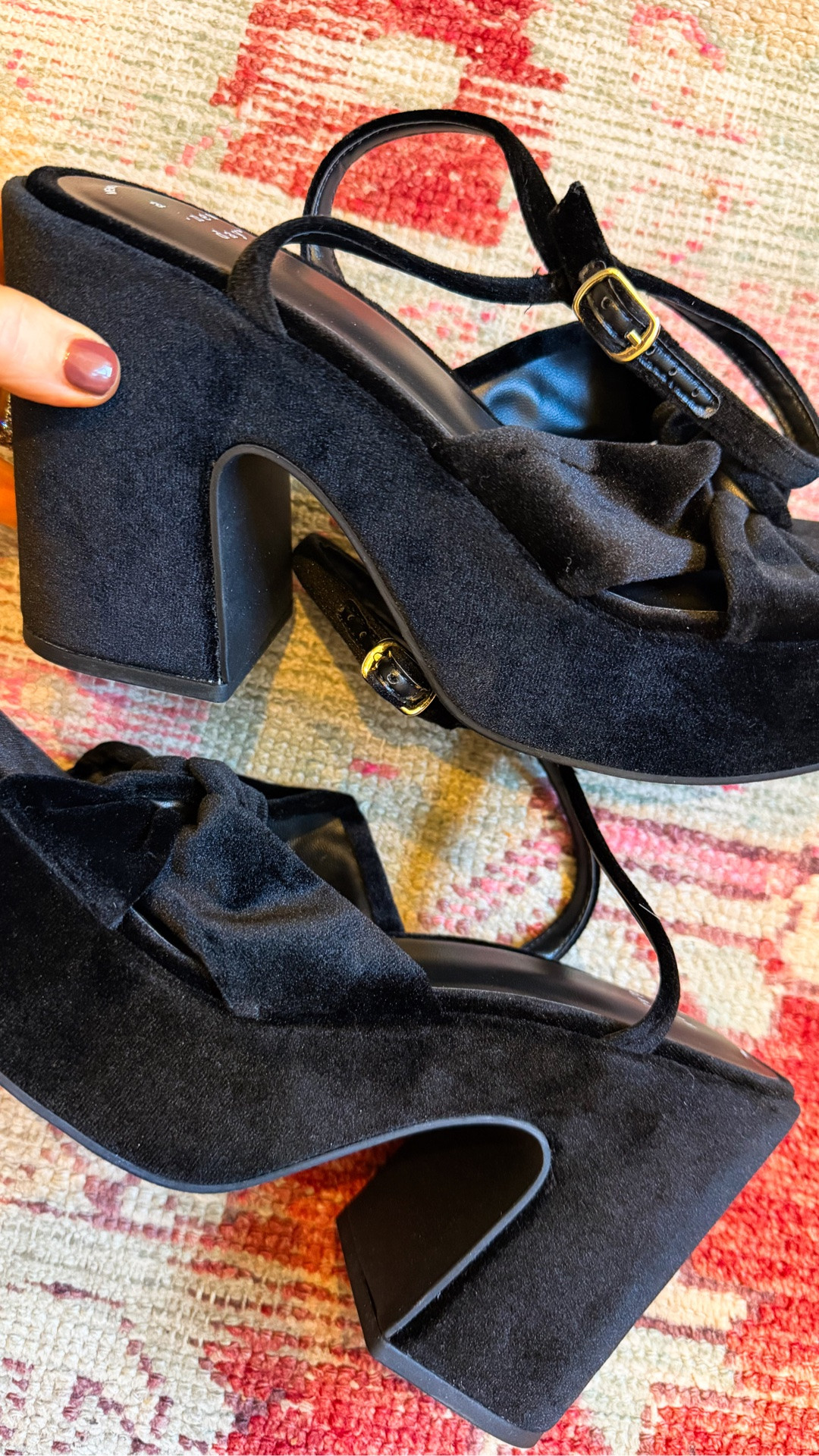 black velvet shoe LOVE • @Target for the win with these beauties!!

#LTKSeasonal