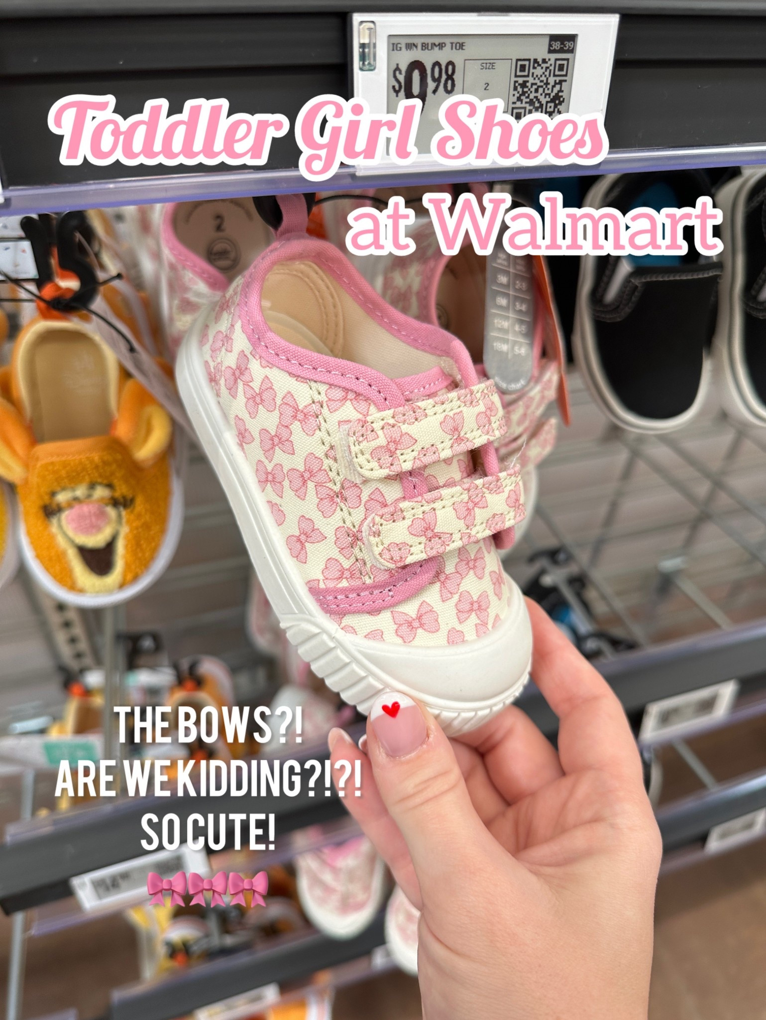 These little toddler girl sneakers instantly caught my eye!! 🎀 the bows are adorable and these shoes are so affordable!

#walmart #walmartfinds #shopwithme #toddlergirl #toddlergirlshoes #toddlershoes #toddlersneakers #toddlergirlsneakers

#LTKActive #LTKKids #LTKBaby