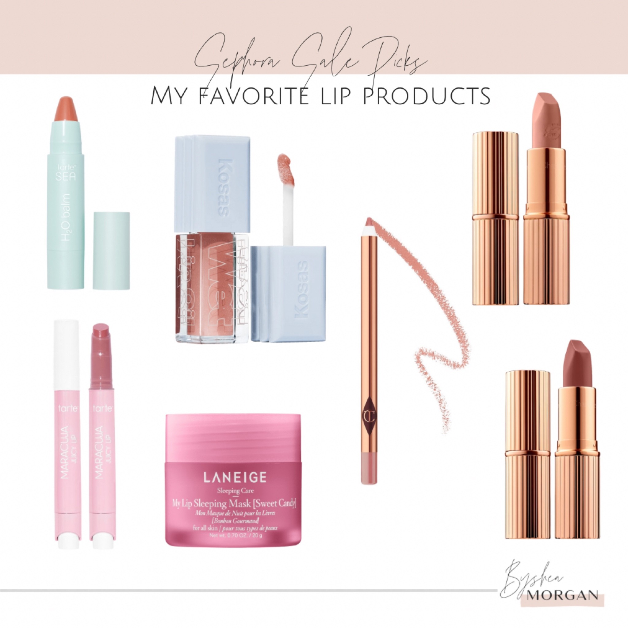 My favorite lip products from Sephora!