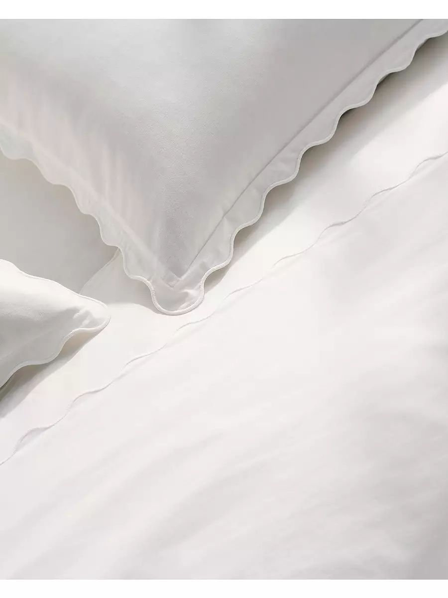 Wave Percale Bedding Bundle | Serena and Lily