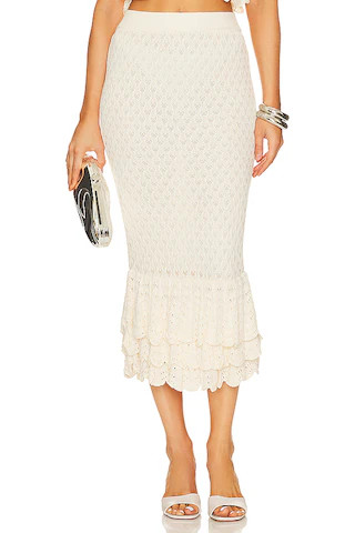 Polly Skirt in Sunshine Haze | Revolve Clothing (Global)