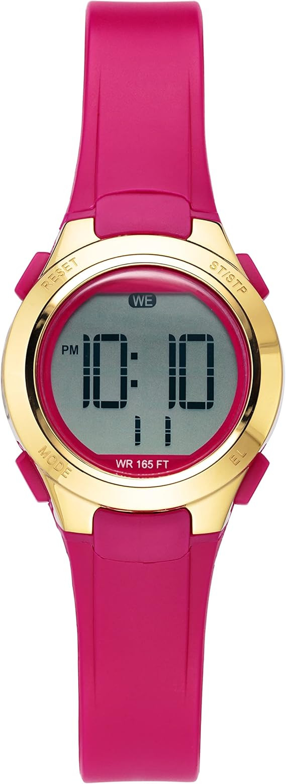 Amazon Essentials Women's Digital Chronograph Resin Strap Watch | Amazon (US)