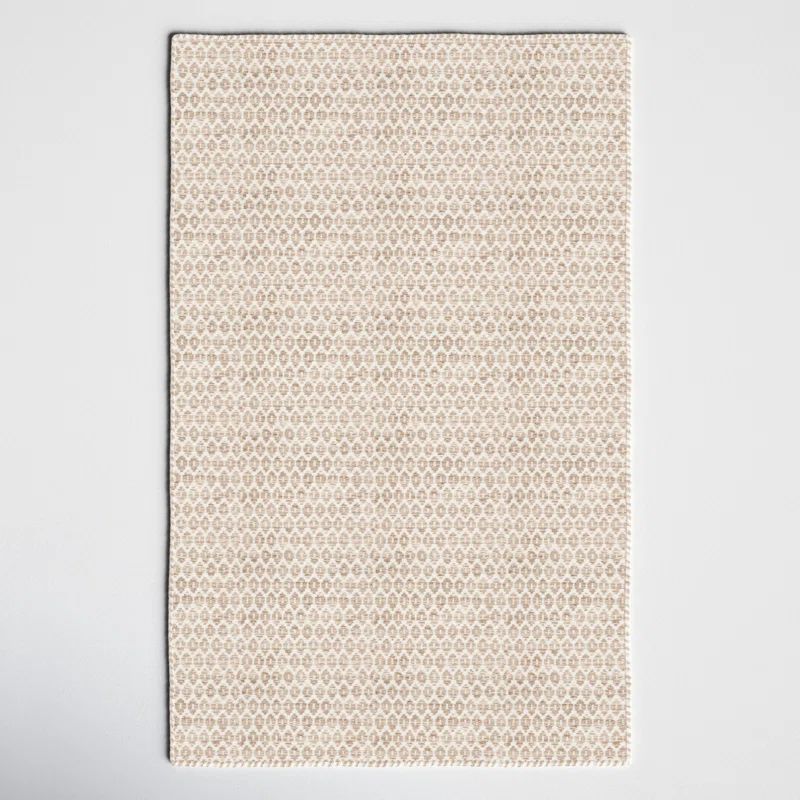 Midford Flatweave Wool Geometric Indoor Rug | Wayfair North America