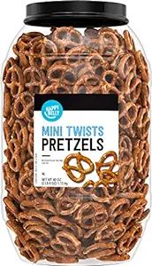 Amazon Brand - Happy Belly Mini Twist Pretzels, 2.5 Pound (Pack of 1) | Amazon (US)